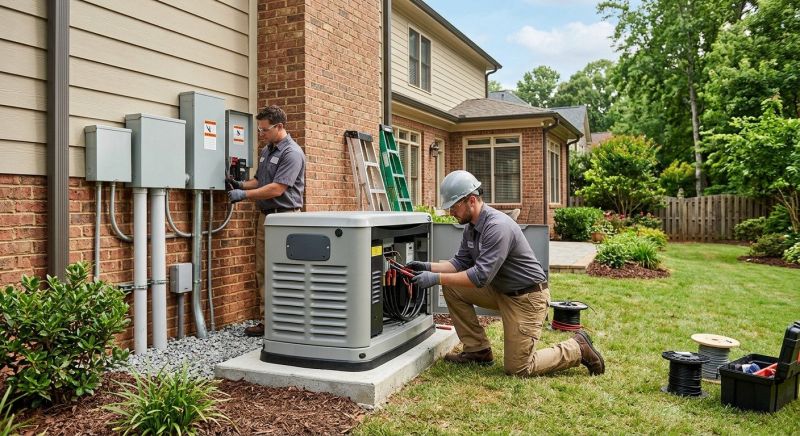 Gas Generator Installation in Conroe, TX